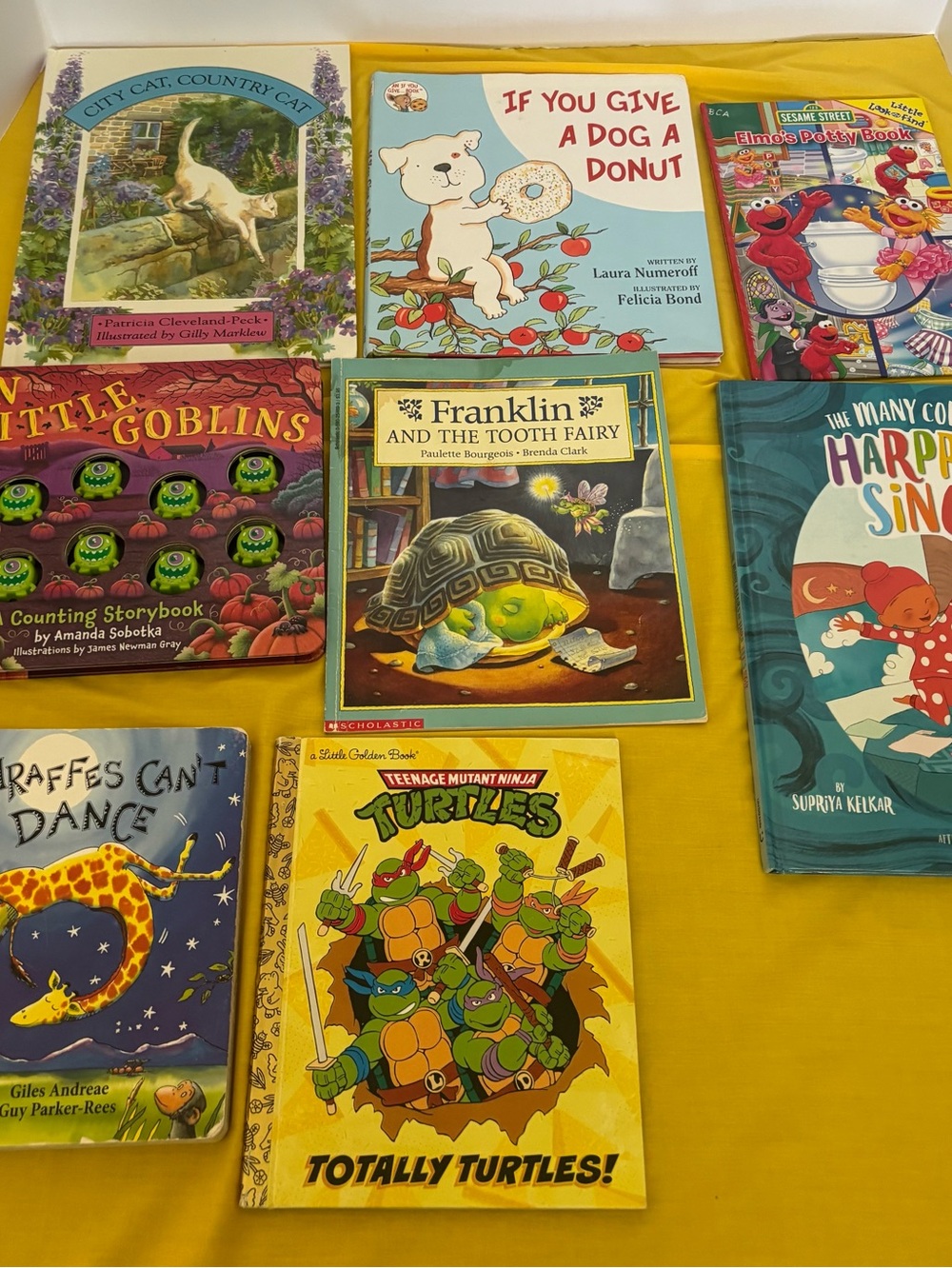 An assortment of children’s books

Any three books for $10